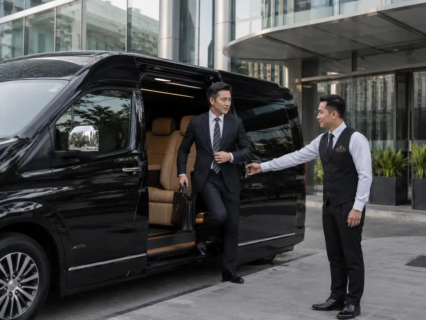 Sewa Hiace Premio untuk corporate dan tamu VIP